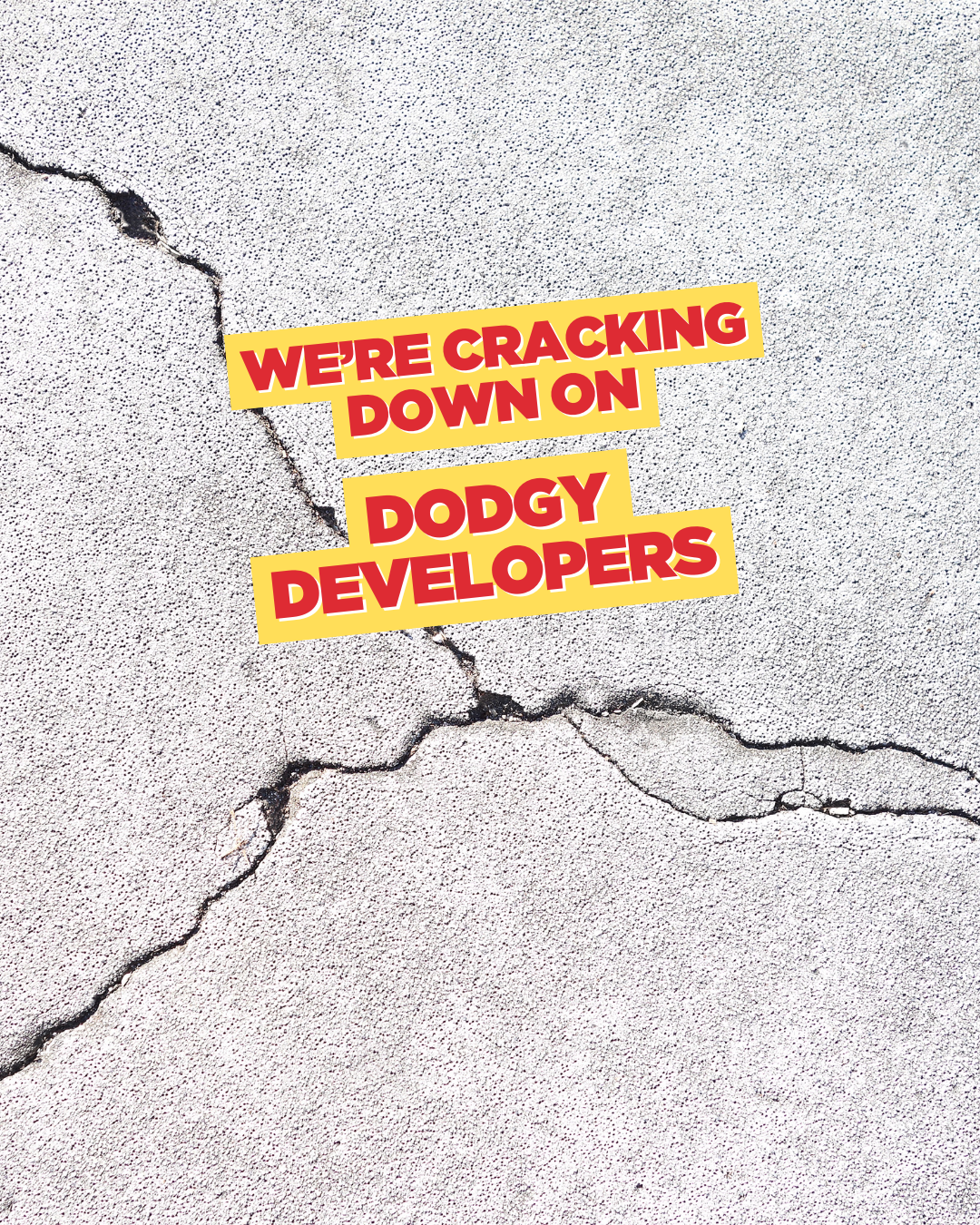 Media Release - Property developer licensing Main Image